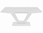 Стол Концепт 1370/1770 х 800 (автомат, белый, ст-ца керамика белый мрамор 170105, Е, основание керамопласт) (3 уп.),  - миниатюра