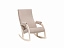 Кресло-качалка Модель 67М Дуб шампань, ткань V 18, ткань велюр - миниатюра