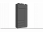Челси Шкаф 1200 + антресоль 1200 (Белый глянец, Дуб Сонома) - фото №2