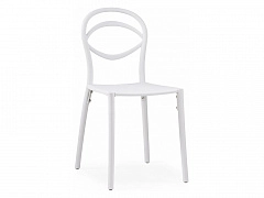 Simple white Пластиковый стул - фото №1
