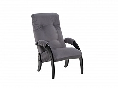 Кресло для отдыха Модель 61 Венге, ткань V 32 - фото №1
