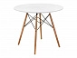 Table 80 white / wood Стол деревянный - фото №2