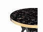 Selina 80х72 black / gold Стол деревянный - фото №8