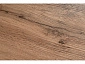 раскладной Лота Лофт 120 25 мм дуб делано темный / матовый черный Стол деревянный - фото №12