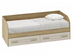 Кровать с настилом ЛДСП Маркиза КР-01 Light 80х186 - фото №1