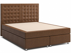 Кровать с матрасом и зависимым пружинным блоком Парадиз (160х200) Box Spring - фото №1