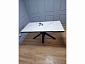 Стол KENNER ME1600 черный/керамика мрамор белый - фото №12