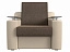 Кресло-кровать Сенатор (60х190), рогожка, экокожа - миниатюра