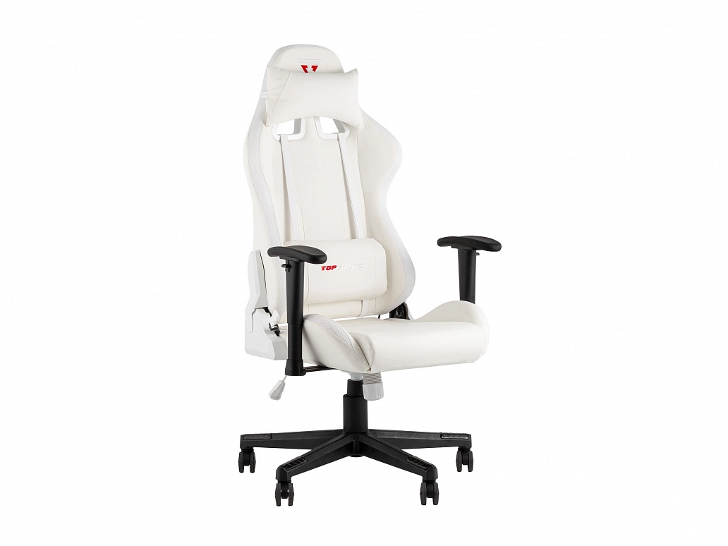 Кресло спортивное STOOL GROUP TopChairs GMM-080 Белый, на черной базе - фото №1