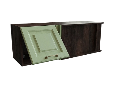 Шкаф ШВУГ1010 с 1-ой дверью Ницца БЕЛ/ДУБ/ОЛИВ ФУГ1010 - фото №1, 888_ММК-00022087