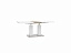Стол обеденный Stool Group Сиэтл 140 Белый, МДФ, сталь - миниатюра