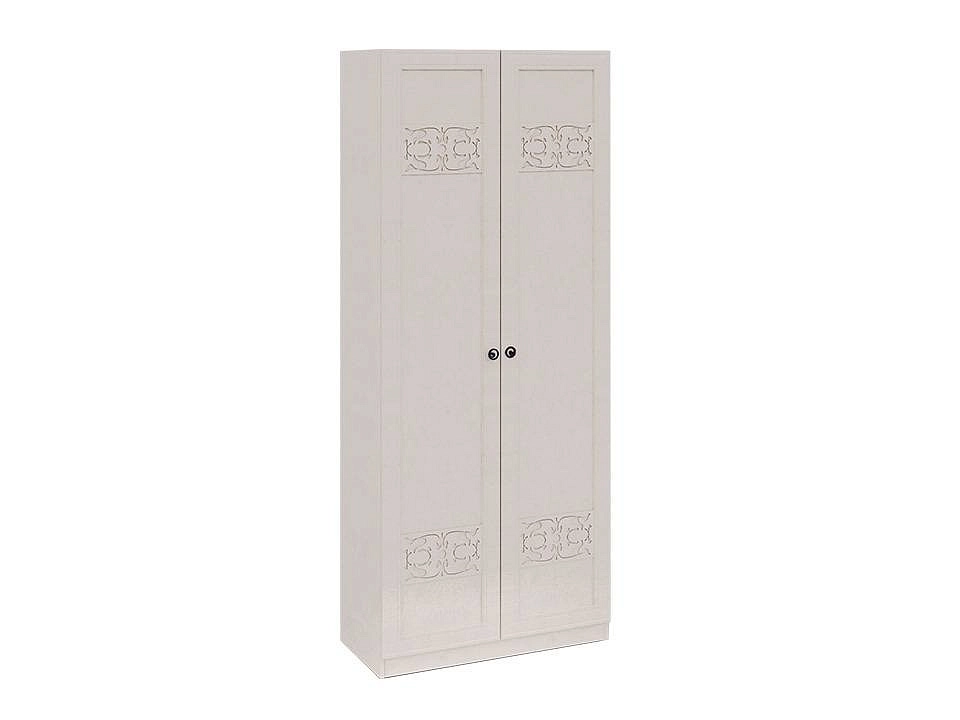 Шкаф для одежды 2-х дверный с полками и штангой Саванна - фото №1