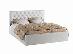 Кровать с настилом ДСП Модена МКР-1 160х200, ясень - фото №1