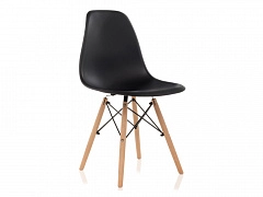 Eames PC-015 черный Пластиковый стул - фото №1