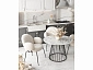 Стол обеденный STOOL GROUP Ливерпуль 110*110 белый мрамор черная ножка - фото №8