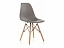 Eames PC-015 серый Пластиковый стул, пластик - миниатюра