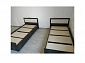 Кровать 90х200 с проложками ДСП Фиеста LIGHT, венге / лоредо - фото №5