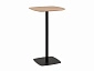 Стол барный STOOL GROUP Form 60*60 Светлое дерево/Черный - фото №2