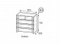 Комод Твист 03 - фото №3