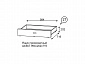 Ящик прикроватный Люмен 27 - фото №4