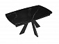 Стол DikLine SKU140 Керамика Черный мрамор/подстолье черное/опоры черные - фото №6
