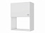 Скай шкаф навесной, 50 см, белый - миниатюра