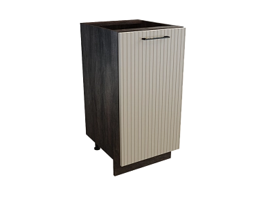 Шкаф Н400 с 1-ой дверью Сиэль Ян ДБК/АТЛ/СЕР Ф20 - фото №1, 888_ММК-00015235
