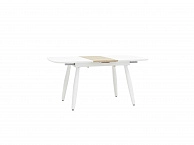 Стол обеденный Stool Group Чикаго 120 Белый - фото №1