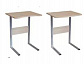 Столик для ноутбука (прикроватный столик) /ясень шимо светлый - фото №3