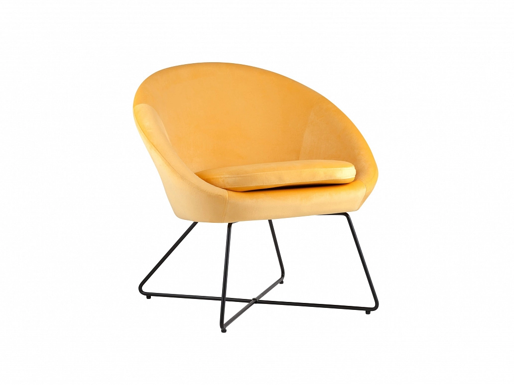 Кресло Stool Group Колумбия Оранжевый - фото №1
