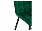 Алст велюр зеленый / черный Барный стул - фото №8