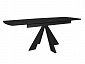 Стол DikLine SKU120 Керамика Черный мрамор/подстолье черное/опоры черные - фото №5