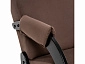Кресло-качалка Модель 67М Венге, ткань V 23 - фото №8