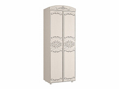 Шкаф 2-х дверный комбинированный Каролина вудлайн/сандал - фото №1, 47326