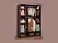 Шкаф для одежды и белья Sherlock 60, орех - фото №5