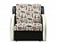 Кресло-кровать Фурор 1, текстиль, искусственная кожа - миниатюра