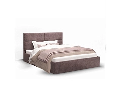 Кровать без основания Сити 160х200, серо-фиолетовый - фото №1
