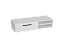 Кёльн Тумба 1220 (низкая) Белый Аляска/ Белый глянец, ЛДСП - миниатюра
