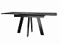 Стол DikLine SKM120 Керамика Черный мрамор/подстолье черное/опоры черные (2 уп.) - фото №5