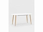 Стол обеденный Stool Group Берген 160 Белый - фото №3