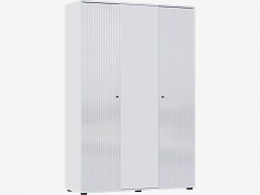 Оливия Шкаф 3-х ств. (Белый, Белый глянец) - фото №1, mdmMF-000084785