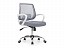 Ergoplus light gray / white Компьютерное кресло, сетка - миниатюра