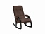 Кресло-качалка Модель 67 Венге, ткань V 23, ткань велюр - миниатюра