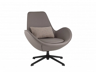 Кресло TopChairs Ostra, серый - фото №1
