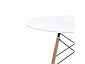 Table 90 white / wood Стол деревянный - фото №12