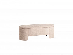 Банкетка STOOL GROUP Taks с местом для хранения букле капучино - фото №1