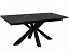 Стол DikLine SFE160 Керамика Черный мрамор/подстолье черное/опоры черные (2 уп.),  - миниатюра