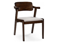 Velma dirty oak / light beige Стул деревянный - фото №1, Woodville19514