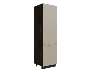 Шкаф П600 с 2-мя дверцами Мемфис ДБК/АТЛ/СЕР Ф46 - фото №1, 888_ММК-00001516