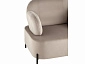 Кресло STOOL GROUP Кэнди с подлокотниками Велюр светло-серый - фото №3